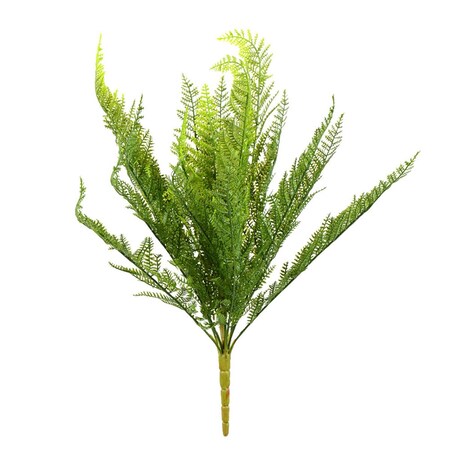 Dare2Decor 20 in. Green Lace Fern Bush DA3255731